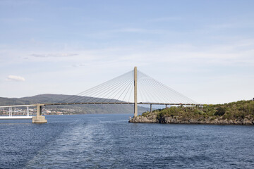 Nordhordlandsbroen een from Coastal liner,Bergen kommune,Vestland
