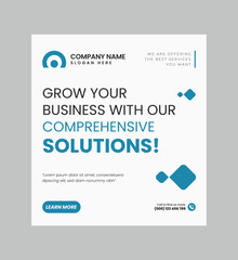 Modern Real Estate Social Post Design Template