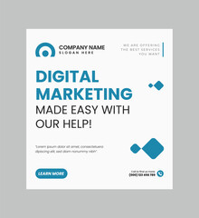 Modern Real Estate Social Post Design Template