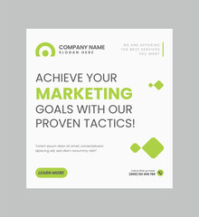 Modern Real Estate Social Post Design Template