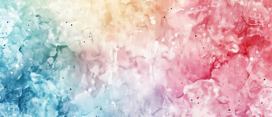 Watercolor shabby chic scrapbooking paper pastel colors
