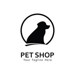 Pet grooming company logo