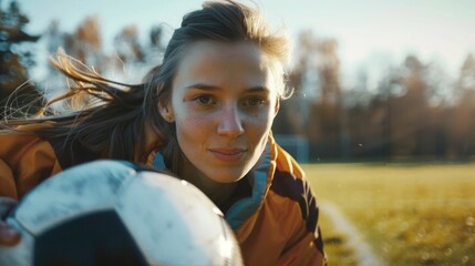 A woman struggling to stay afloat surrounded by a school of sharks