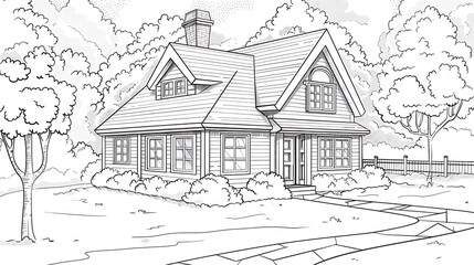 Obraz premium outline, drawing, black, leaf, line, contour, illustration, isolated, vector, doodle, graphic, drawn, vignetting, continuous, white, design, flower, icon, nature, background, natural, plant, summer, e