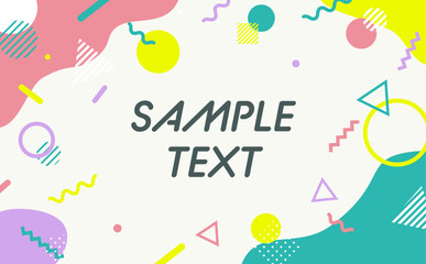 メンフィス　幾何学　背景