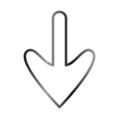 Arrow Down Icon Design