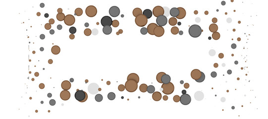 Shower of Elegance: Breathtaking 3D Illustration of Luxurious gold Confetti