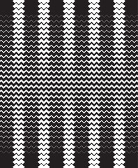 Black and white geometric pattern background. Vector Format Illustration 