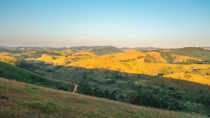 Beautiful Valley in Santa Branca, São Paulo, Brazil.