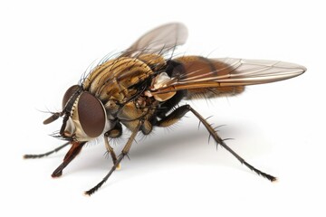Fototapeta premium fly isolated on a white background