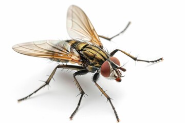 fly isolated on a white background