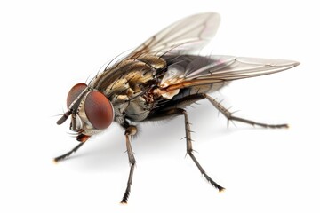 fly isolated on a white background