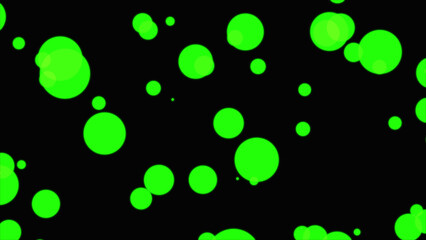 Colorful confetti background. Simple Pattern of Gradient Colored Circles on BlackColored postcard. abstract texture with glittery colored shiny bokeh sphace