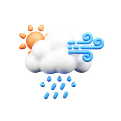 Weather 3d Illustration  Icon
