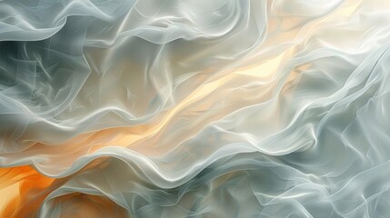 Obraz premium Modern minimalist abstract, pale color palette, elegant simplicity, fluid lines, carpet texture, gentle appearance