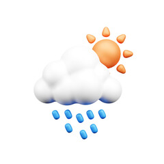 Weather 3d Illustration  Icon