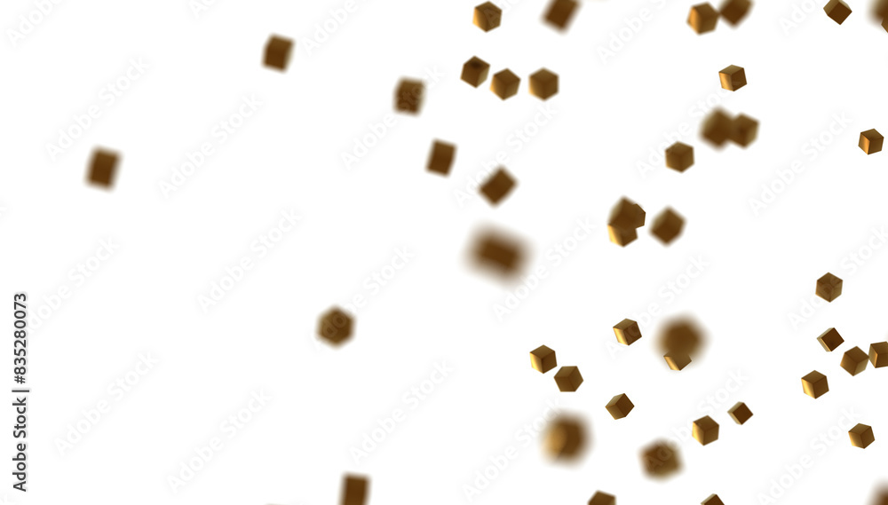 Aufkleber abstract lines with dots over dark background.