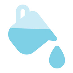 paint bucket icon for illustration