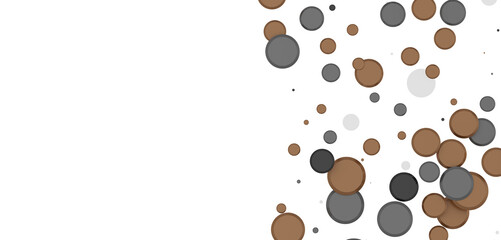 Confetti, paper triangle on the floor, fancy, colorful, celebration party