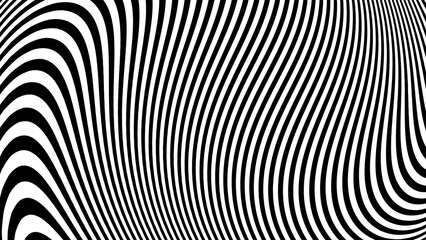 Abstract background for  wallpapers and designs.Backdrop in UHD format 3840 x 2160. Black and white pattern.Striped backdrop.