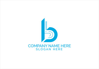 B Letter Company Logo Design