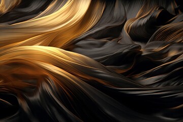 A luxurious textile abstract background abstract, background, muslin, textile, elegant, dark, gold, metallic