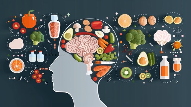 Visual chart demonstrating different personalized nutrition strategies and their effects on health improvement