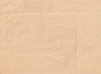 folded old paper texture background 