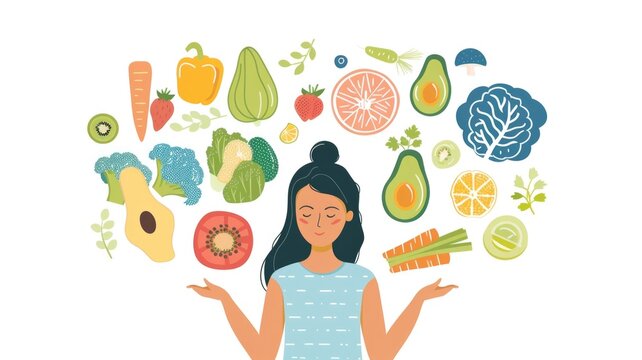 Visual guide outlining personalized meal strategies with benefits to digestion, metabolism, and energy levels