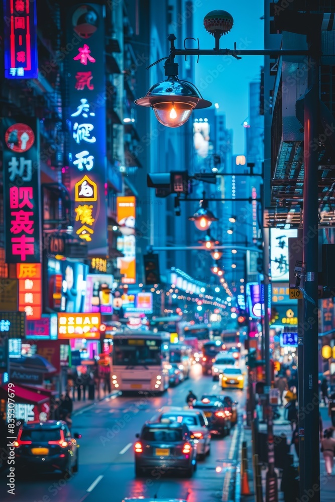 Aufkleber modern technology concept: implementing an ai - enhanced public surveillance system in a smart city