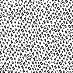 Hand-drawn sharp key signature music symbols diagonally arranged in seamless pattern. Surface art texture in black and white for use in fabric or graphic design or printing on various surfaces.