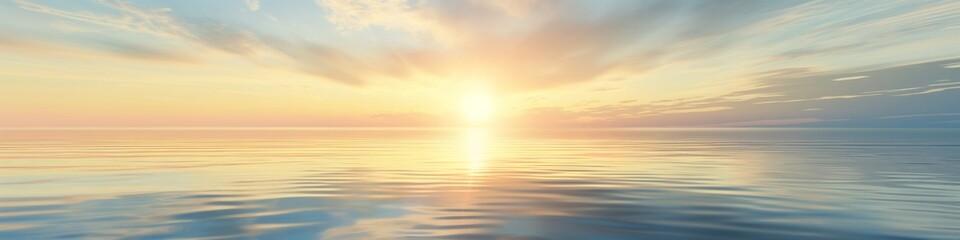 As the day transitions into night, the sun kisses the water, painting the sky with hues of red and orange, creating a stunning sunset over the sea.