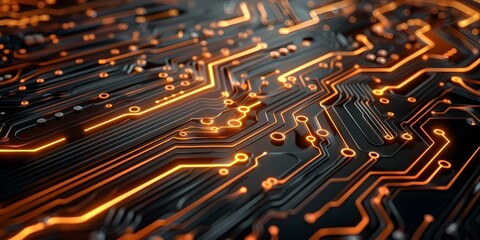 AI revolutionizing daily life with technology like automation robotics chatbots and biometrics. Concept Automation Technology, Robotics, Chatbots, Biometrics, AI in Daily Life