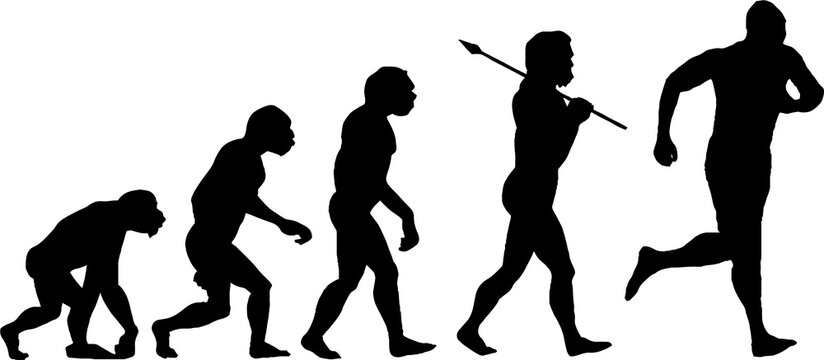 silhouettes of people