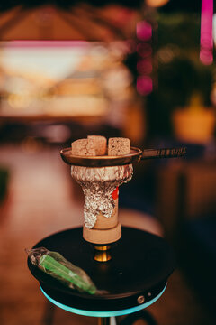 encendido de cachimba con las pastillas calientes