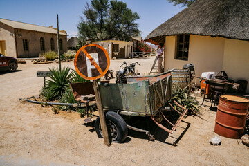 Namibia Solitaire Gas Station