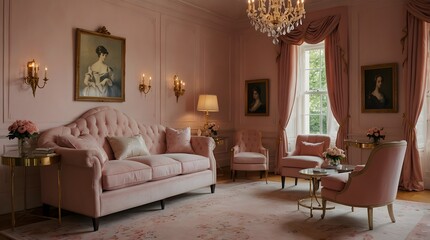  The secret rendezvous held in the pinky room, where laughter mingles with the soft blush of walls ai_generated