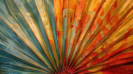 The Charming Flaws in the Organic Pattern of a Palm Leaf