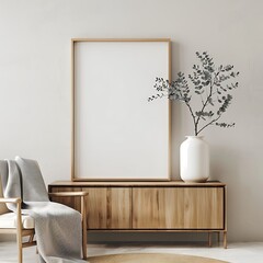 Frame Mockup Interior Scene