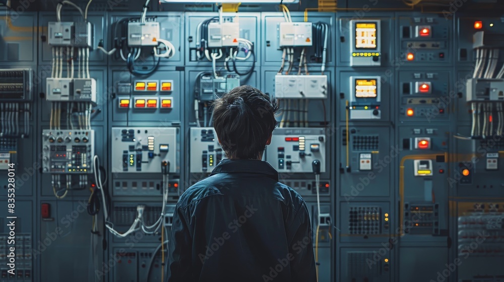 Poster electrical engineer programming for automation equipment