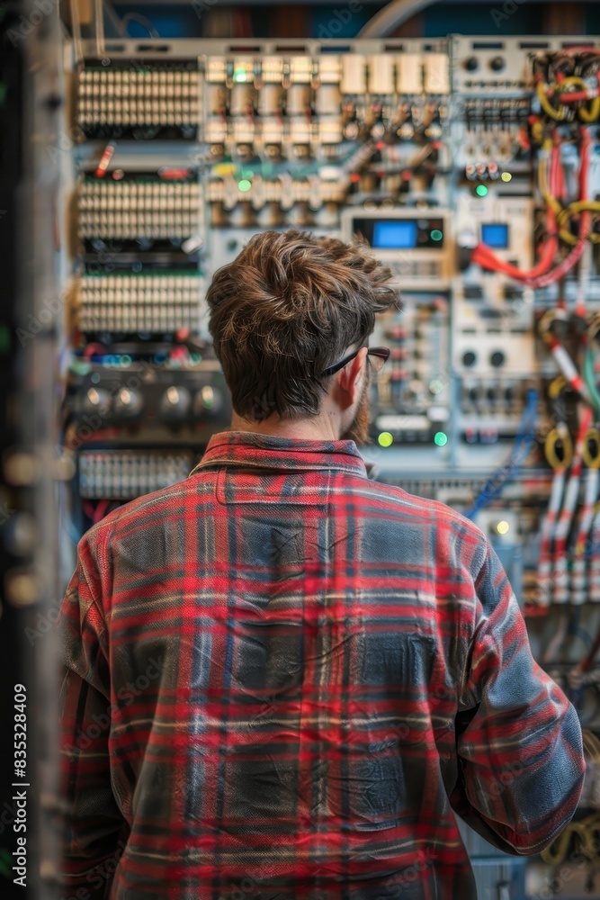 Poster electrical engineer programming for automation equipment