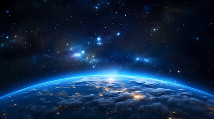 Fototapeta premium Earth from space