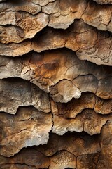 Natural patterns, emphasizing textures and ruggedness, earthy