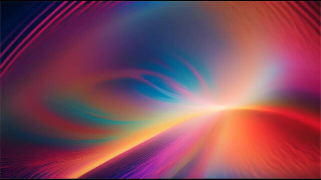 Abstract multicolored swirling motion design loop - looping background.