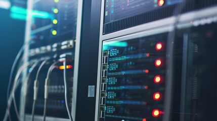 IT helpdesk screen displaying a network troubleshooting guide, close-up, focused on solving connectivity issues.