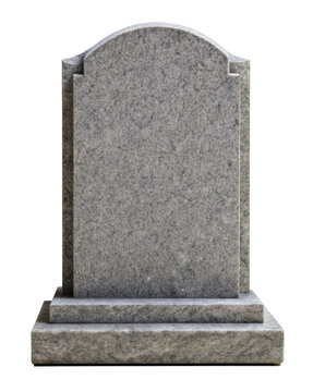 Blank Granite Headstone