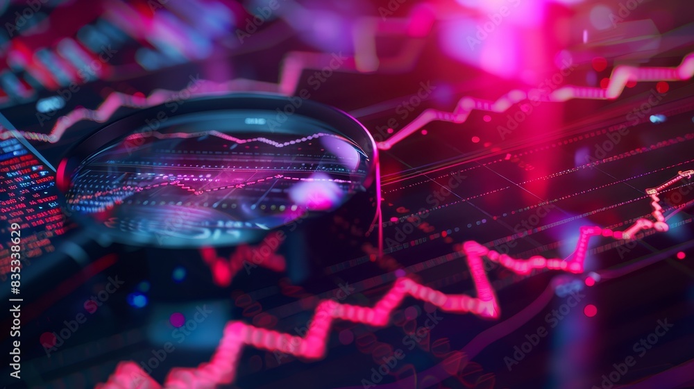 Poster modern technology concepts: data analysis, search engine optimization or seo.