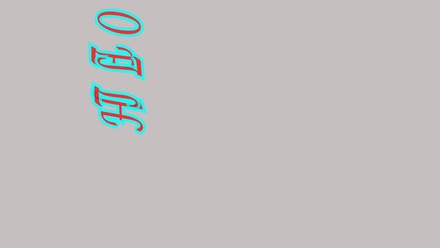 firework, explosion, ribbon, july, horizontal, firework's, animation,  hello welcome, Business hello and welcome concept,Welcome Sign Colorful Paper Notes , shaping moal .mp4