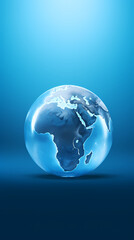 Fototapeta premium Glowing Earth