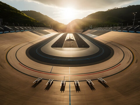 Pista de ciclismo en olimpiadas